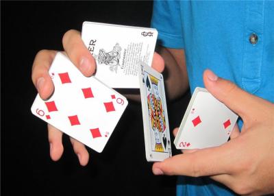 China Amazing Swing Cut Card Control Techniques / Magic Trick Card Decks for sale