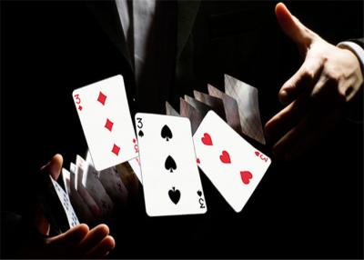 China Self Working Card Trick Called Obliging Aces Magic Poker Skills And Techniques for sale