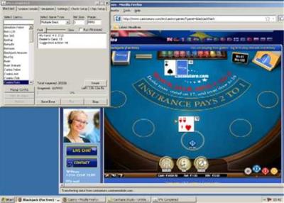 China Pc Poker Analysis Software For Cheating Blackjack Poker Game for sale
