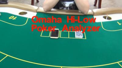 China Omaha Hi-Low Poker Card Analyzer to Know the High & Low Card Best Hand for sale