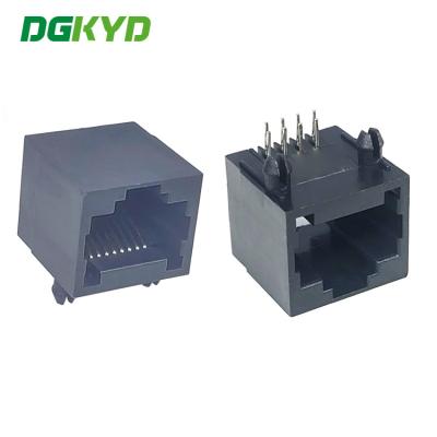 China DGKYD56311188IWA1DY1030 RJ45  Port Connector Single Port All Plastic Lightless 8P8C for sale