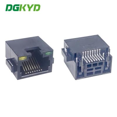 China DGKYDCB821188JB1W6SB1057 8.2 Sink Plate Connector RJ45 Socket All Plastic LED Lamp for sale