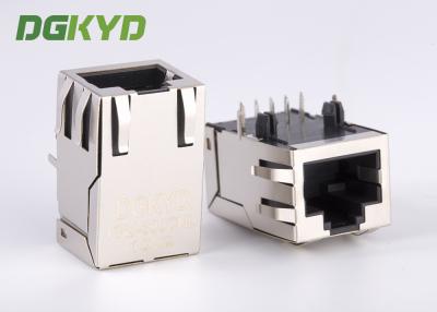 China Metal Shielded CAT6 10 Pin Rj45 Connector KRJ -300CNL High Performance for sale