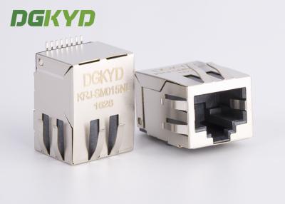 China 100 Base-Tx Low Profile SMD RJ45 Connector With Network Filter For MODEM for sale