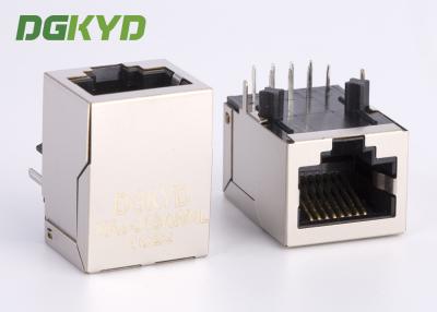 Chine Réseau gauche simple Jack Factory Supply magnétique du connecteur RJ45 de l'Ethernet Cat5 à vendre