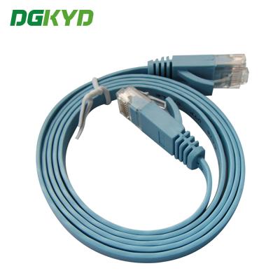 Китай Кабель етернет кабеля Рдж45 Утп Кат6 заплаты локальных сетей плоский с КЭ/УЛ/аттестацией продается
