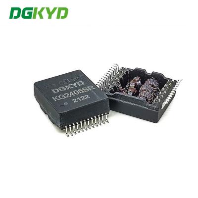 China DGKYD KG2405SR 4 Cores 24 Pins SMD Ethernet Transformer Modules for sale