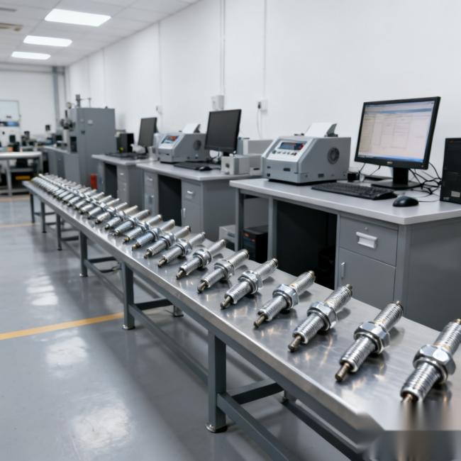 TAKUMI spark plug production workshop
