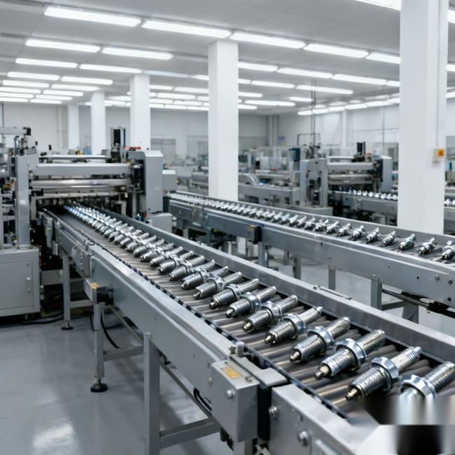 TAKUMI spark plug production workshop