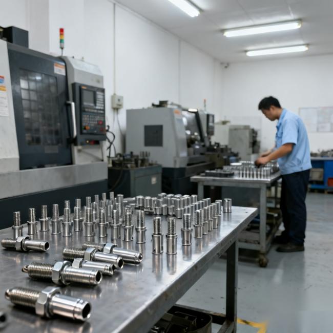 TAKUMI spark plug production workshop