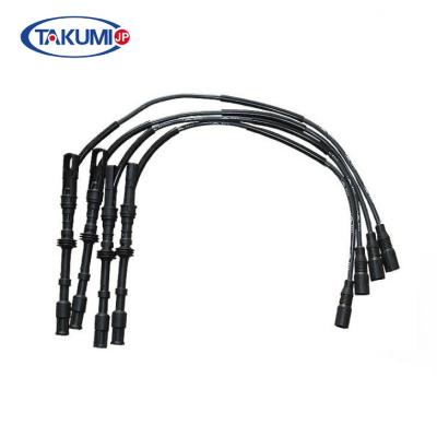 China 100% Inspection Spark Plug Cables , CHERY High Tension Spark Plug Wire PBT Material for sale