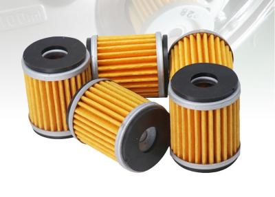 Chine Ajustement jaune de torche de haute qualité et d'Efficience de moto de moteur carburant d'installation de filtre à huile d'élément de papier filtre pour HF141/200 à vendre