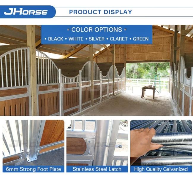 Advantage Factory Supplier Mobile Prefab Training Wooden Cheap Portable Stall Horse Stable