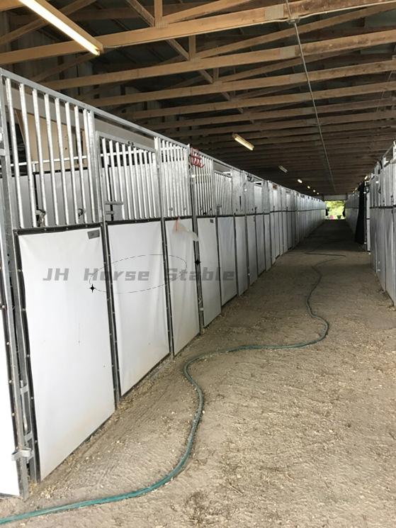 Custom Made Temporary Horse Stable Boxes Light Weight Designed for Equestrian Events Horse Shows Easy Assembly Infill Vinyl