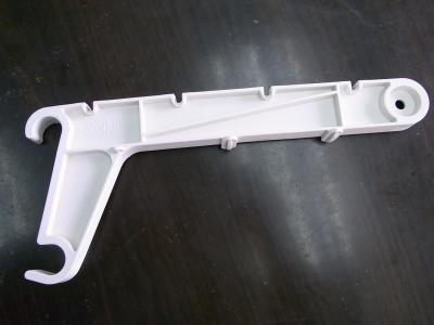 China PP Material Plastic Injection Parts Storage Hinge Supporter ISO Quality Control for sale