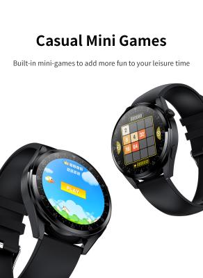 China La pantalla táctil para hombre Bluetooth del deporte de HD 210mAh llama Smartwatch 1,36” en venta