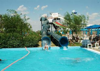 China Eco-friendly Amusement Water Park Slides Funny Theme Park Tube Slide With 12m Heigth supplier