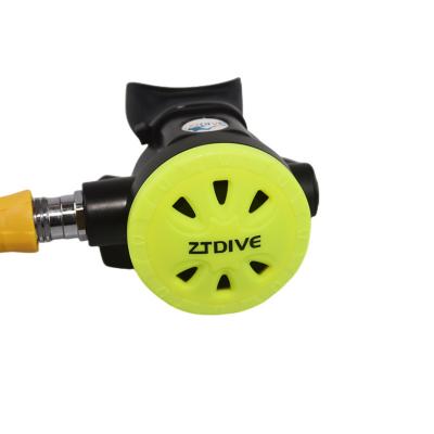 China 1000L/min Diving Second Stage Regulator Yellow Backup Breathing Apparatus for sale
