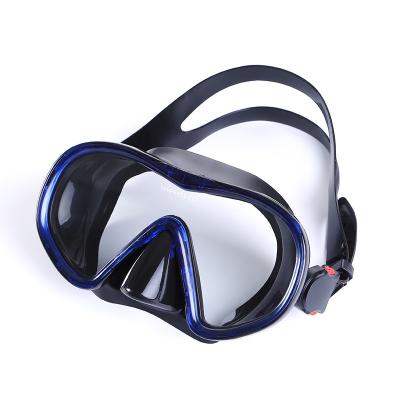 China FCC Silicone Underwater Diving Mask , Multipurpose Scuba Dive Goggles for sale