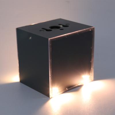 China Solar Powered Led Wall Light Aluminum Wall Lamp For Outside Lighting for sale