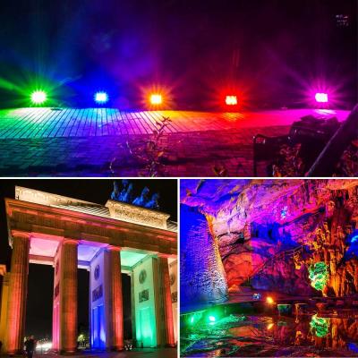 Chine RGB 24 LEDs Solar Powered Led Outdoor Lights Color Changing Function à vendre