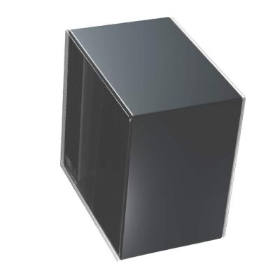 China Anthracite Outdoor Solar Wall Sconce 100 Lumen Outdoor Cube Wall Light for sale