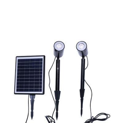 China IP65 Waterproof Outdoor Solar Garden Lights 200lm Adjustable Solar Spotlight for sale