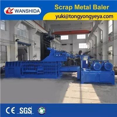 China Heavy Duty Industrial Baler Machine 400 Ton Scrap Car Baler 110kW for sale