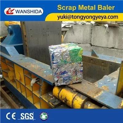 China 18.5kW Industrial Baler Machine Width 250mm Industrial Cardboard Compactor for sale