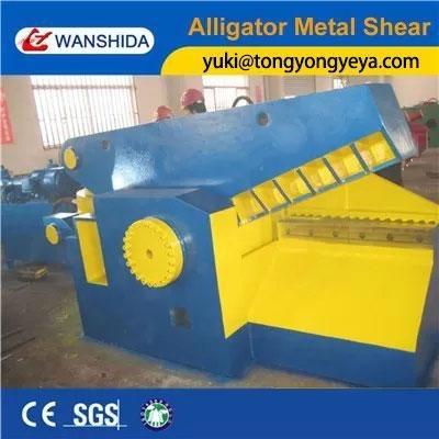 China 30kW Scrap Metal Shear 2000Kn Hydraulic Shearing Machine For Steel Plant for sale