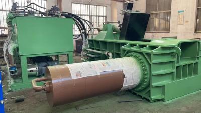 China Top Turn Out Hydraulic Metal Scrap Baler Press Machine For Metal Copper Aluminum Steel Scrap à venda