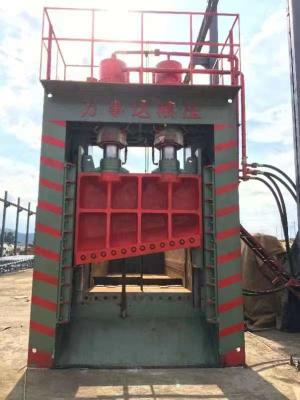 China PLC Controlled Hydraulic Shear Baler Scrap Metal Machinery For Angle Iron WANSHIDA en venta