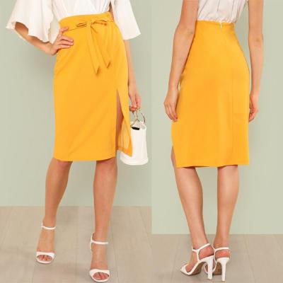 China Summer Split Pencil Skirt for Lady for sale