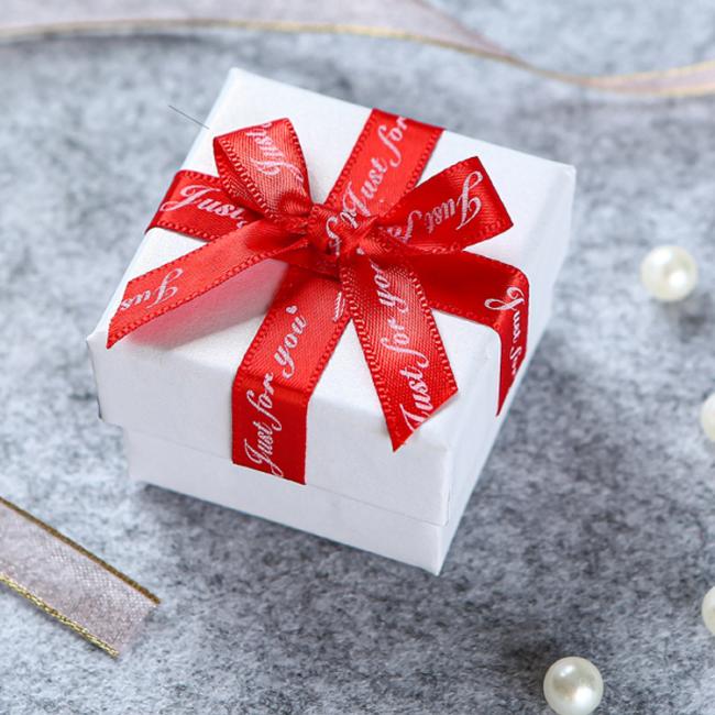 Cardboard Folding Gift Box Valentine's Kraft Paper Jewelry Gift Box Luxury