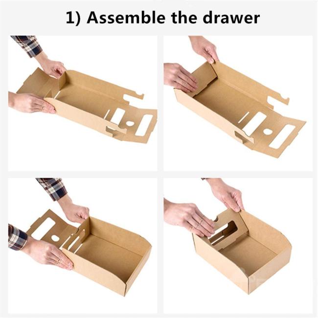 Custom Drawer Printed Shoe Box with logo