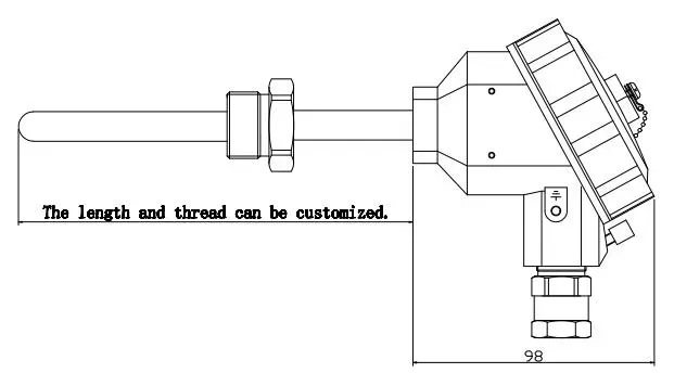 BT93420 Temperature Transmitter terminal box construction