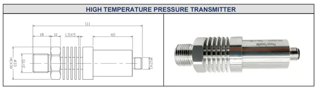 BP93420IC Pressure Transmitter connection types