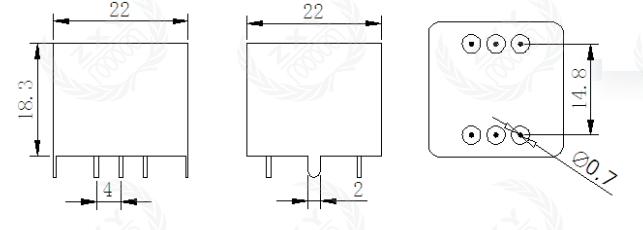 Customized Power Audio Frequency Transformer Permalloy ZXY2207-600:600 10K:10K 10K:600 1
