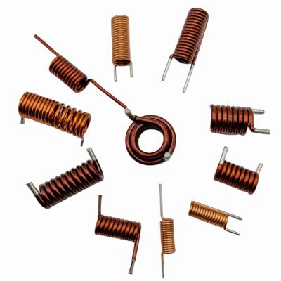 China Hollow Copper Induction Coil 3.3UH 20.5 Turns * Bore 13*1.5 Wire Double Coil for sale