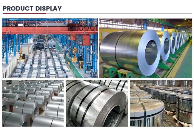 Gi Gl SGCC SPCC CRC G550 Z275 Z100 Z80 Hot Dipped Cold Rolled Galvanized steel Coil 1000 1200 1250mm Dx51d Dx52D Dx53D Zinc Coated Steel Roll Galvanized Coil