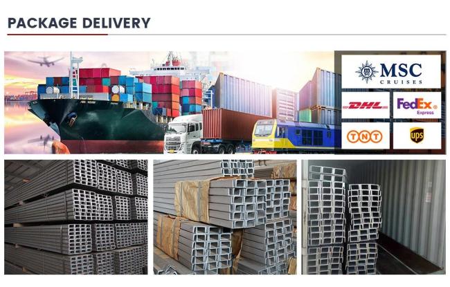 Preferential Supply Hot Rolled S235jr S355jr St52 50*37*4.5 Channel Steel with Grade Carbon Mild Structural Steel U Channel for Project Material