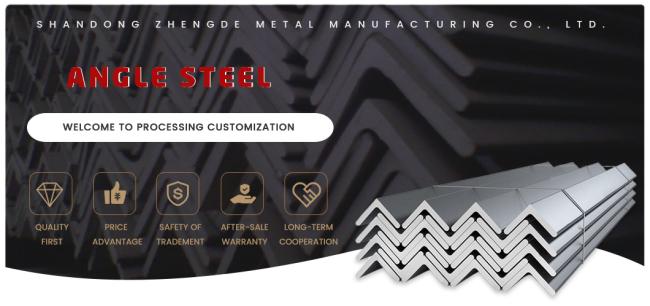 Equal and Unequal S355 60X60 50X50 High Strength Construction Alloy Steel Angle Bar L Shaped Iron Bar Factory Price