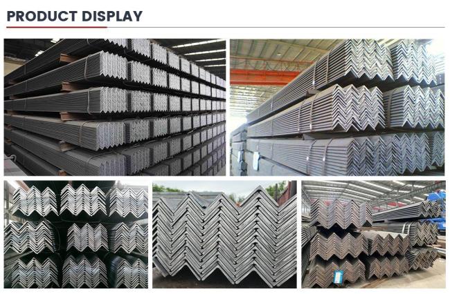 Angle Steel ASTM A36 A53 Q235 Q345 Carbon Equal Angle Steel Galvanized Iron L Shape Mild Steel Angle Bar