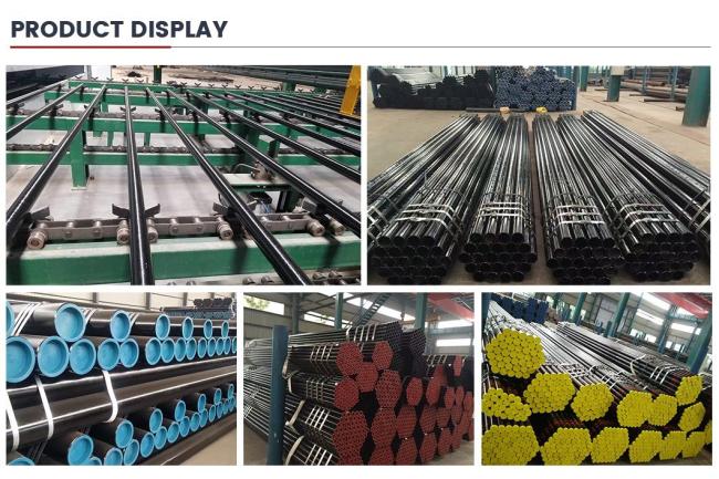 Hot Selling Oil Pipe Line API 5L ASTM A106 A53 Seamless Steel Pipe Carbon Steel Pipeline for Gas Tube with High Precision Price