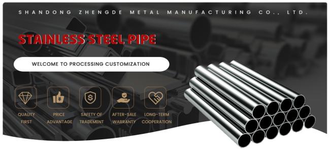 ASTM Seamless/Welded Stainless Steel Round Pipe 201 202 301 304 310S 316 430 304L 316L Steel Pipe for Construction Exhaust Flexible Pipe Steel Tube Pipe