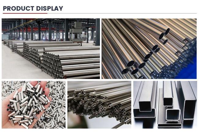 Free Sample High Quality ASTM Jin En GB DIN 2b/Ba/Hl/8K/No. 4/Etched/Satin Round Tube out Diamer 8-1200mm Stainless Steel Tube with BV Factory Certification