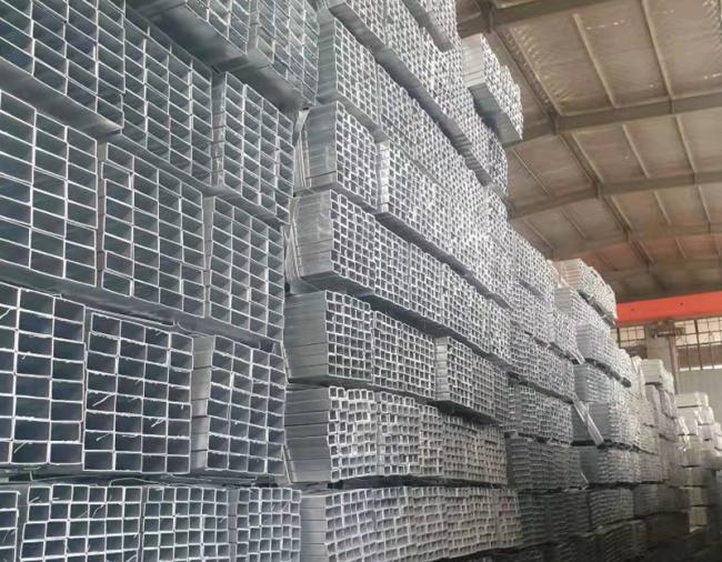 150*150*3mm 6m Length Hot Dipped Galvanized Carbon Steel Square Tube /Pipe for Construction Material