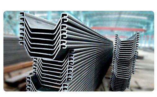 High Quality Carbon Steel Sheet Pile Sy295 U 600 X 130 Sy390 Type3 400*125*13.0 Type4 Mild Hot Rolled Steel Sheet Pile