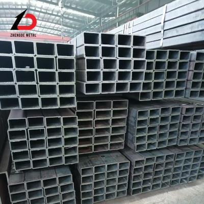 China 20X20 30X30 50X50 20 Inch 24 Inch 30 Inch Square ERW Welded Low Carbon Pipe Square Hollow Steel Tube Si à venda
