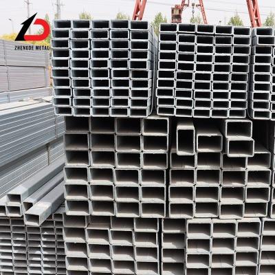 China ASTM A500 Galvanized Steel Pipe Shs Rhs Galvanised Steel Square Tube for sale